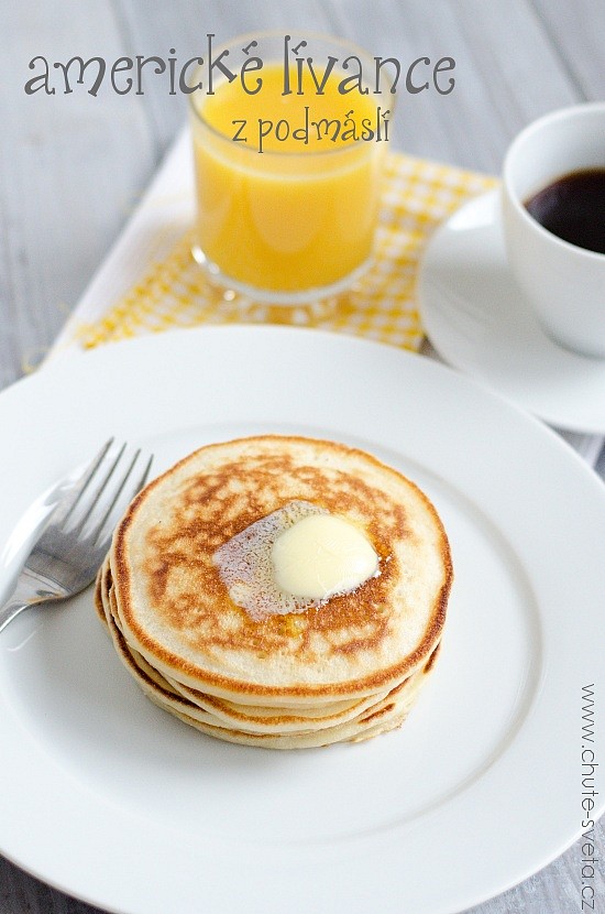 Americké lívance z podmáslí