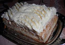 Amorův jablečný řez (koláč)