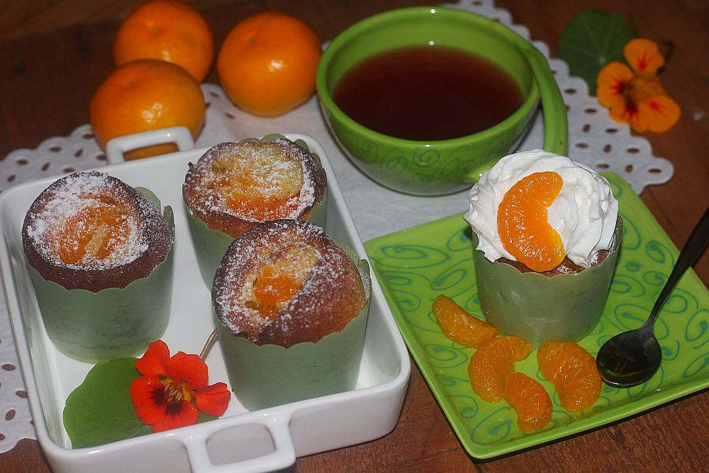 Bábovičky s mandarinkami