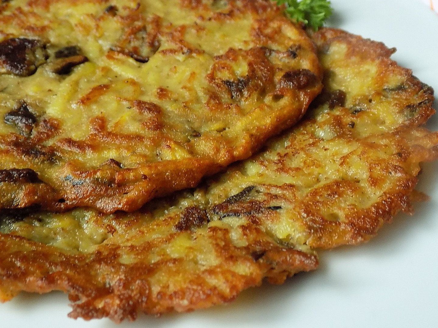 Bramboráky se sušenými houbami