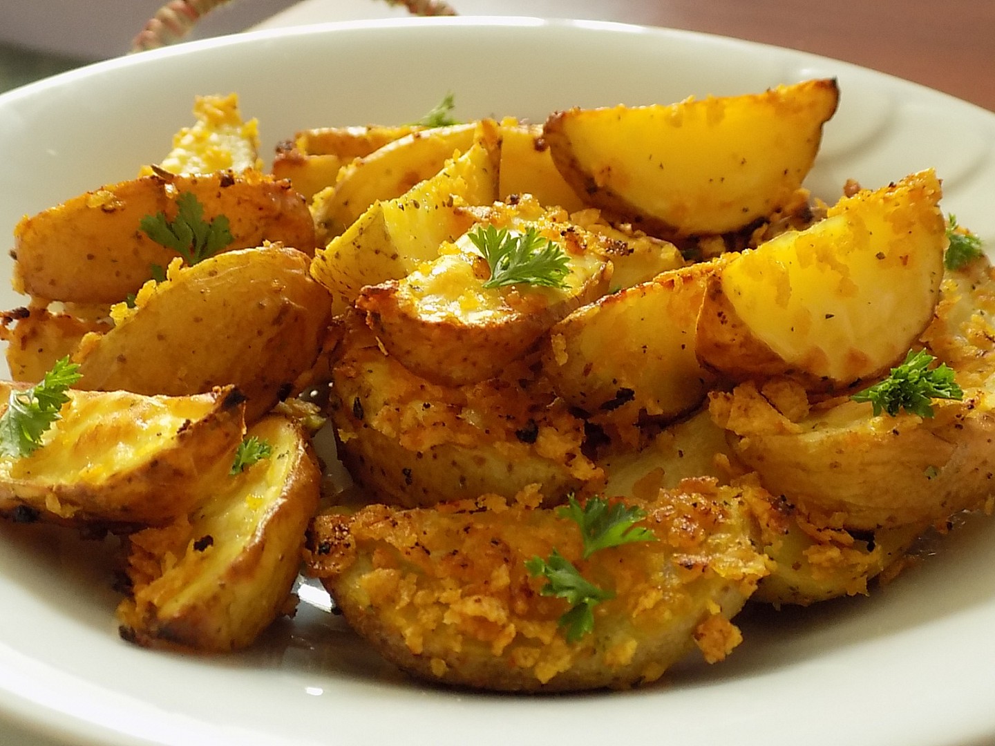 Brambory pečené v cornflakes