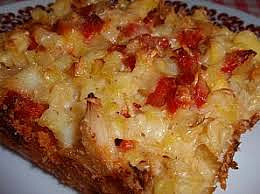 Brambory zapékané s kapustou a sýrem