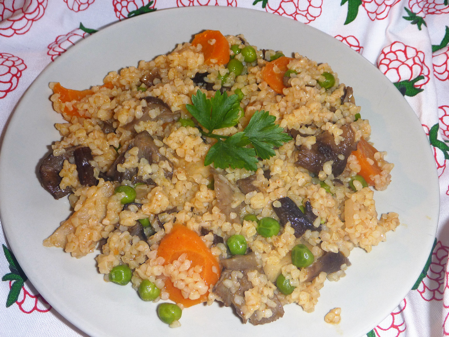 Bulgur s václavkami a zeleninou_5ff73215747d6.jpeg