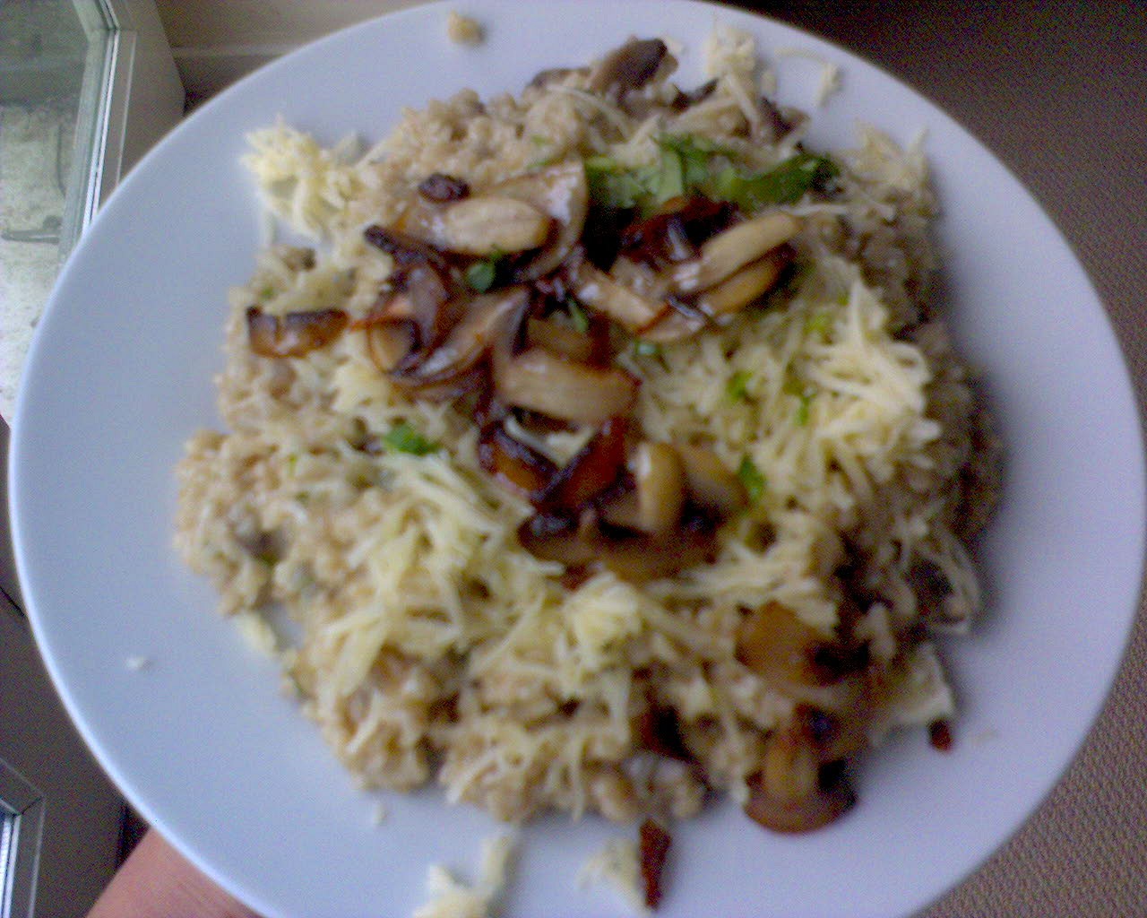 Bulgureto se žampiony