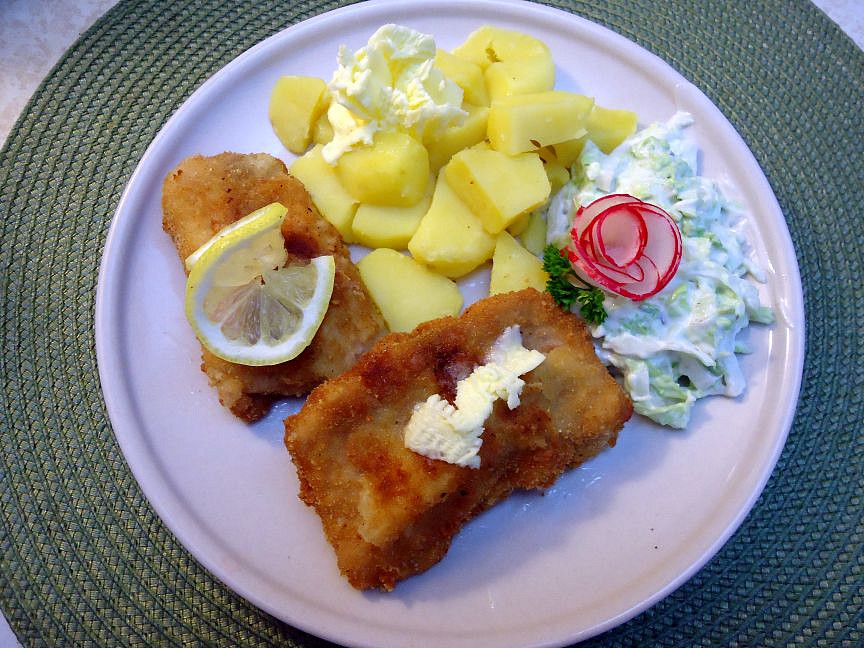 Česnekový sumeček smažený na másle