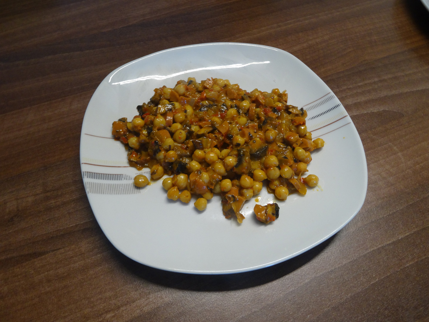 Cizrnový TOPALUC se žampiony