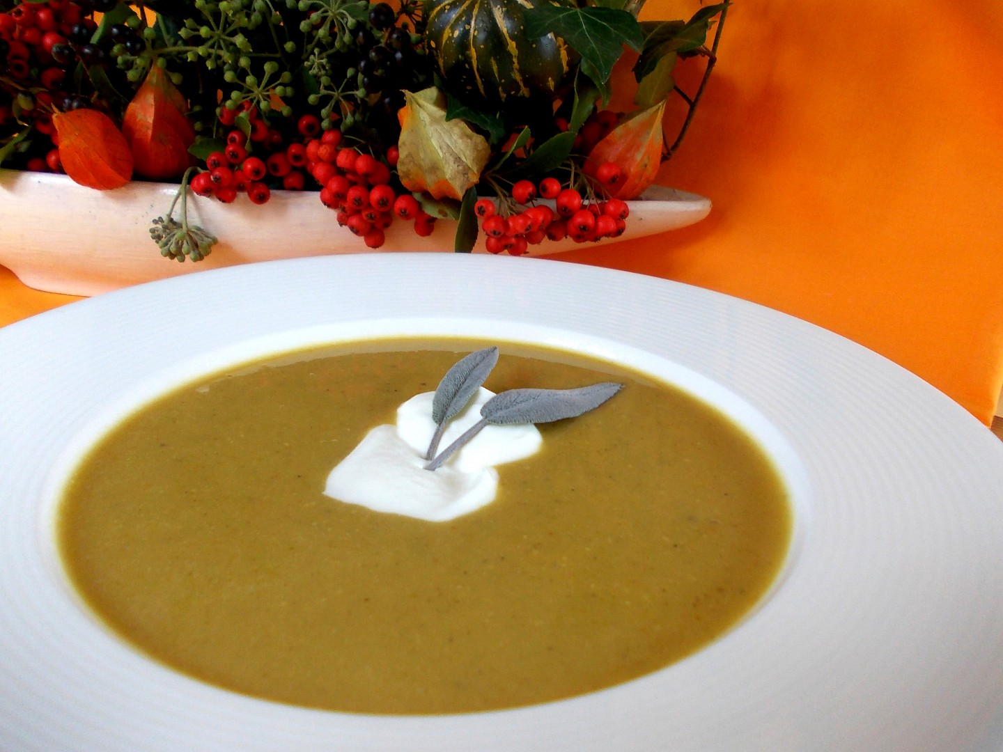 Čočková polévka s kokosem na indický způsob