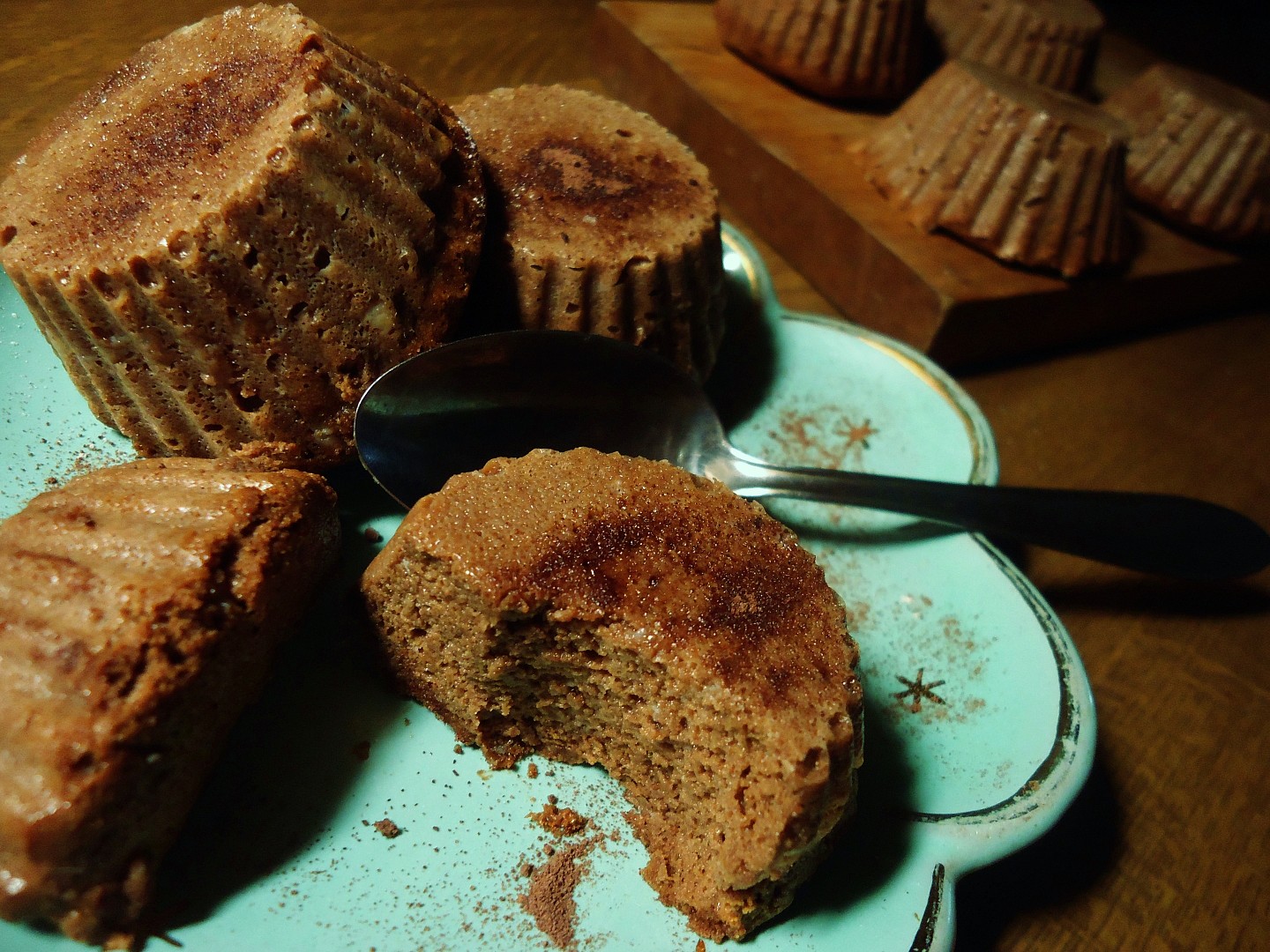 Čoko-lučinové muffiny ze tří surovin