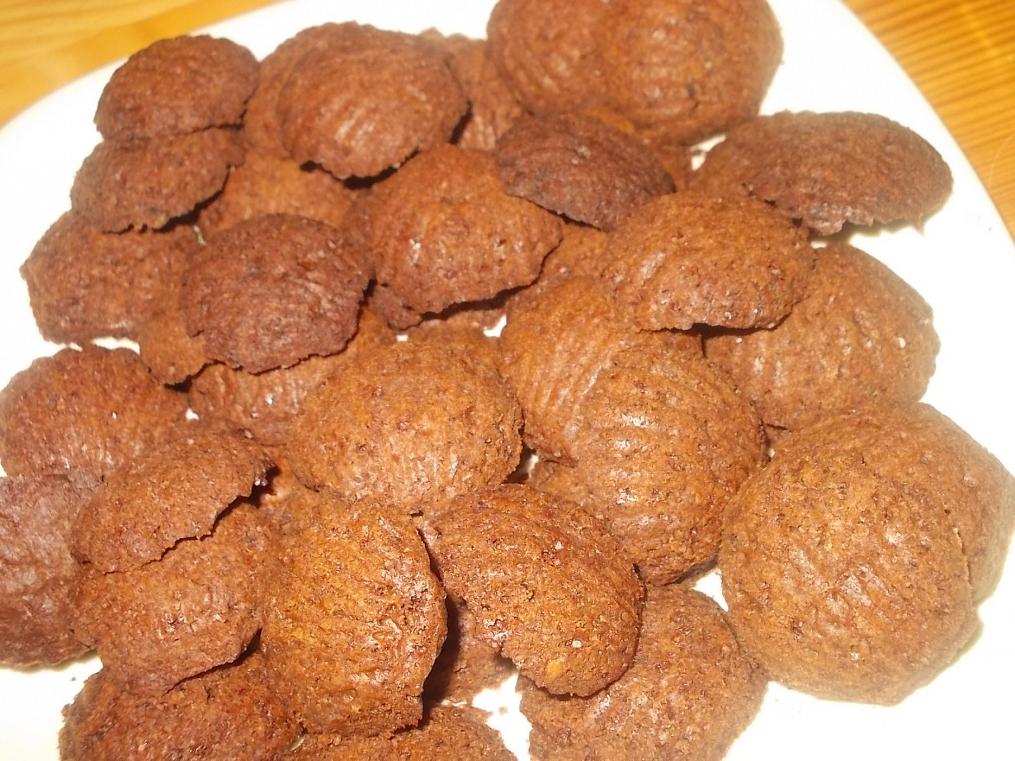 Čokoládové celozrnné sušenky