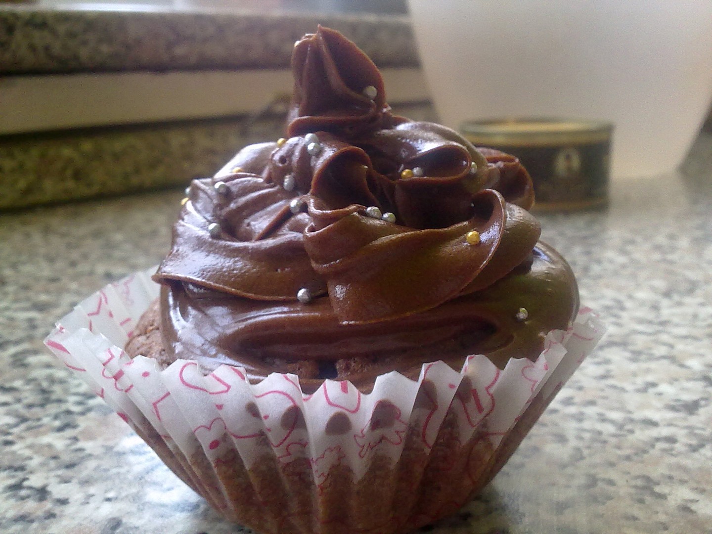 Čokoládové muffiny s pomerančem