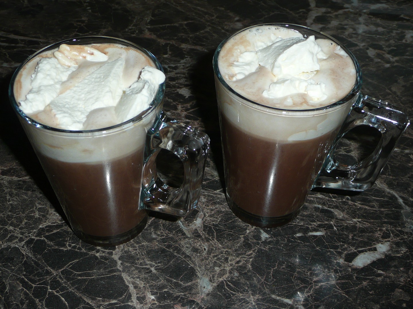 Čokoládovo – kávová pěna