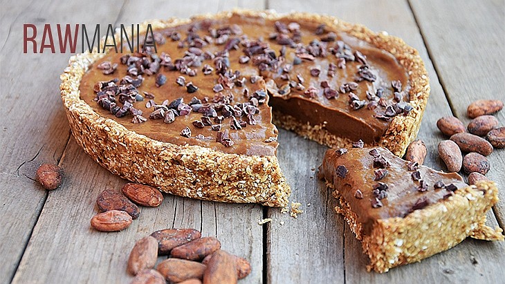 Čokoládový koláč – nepečený