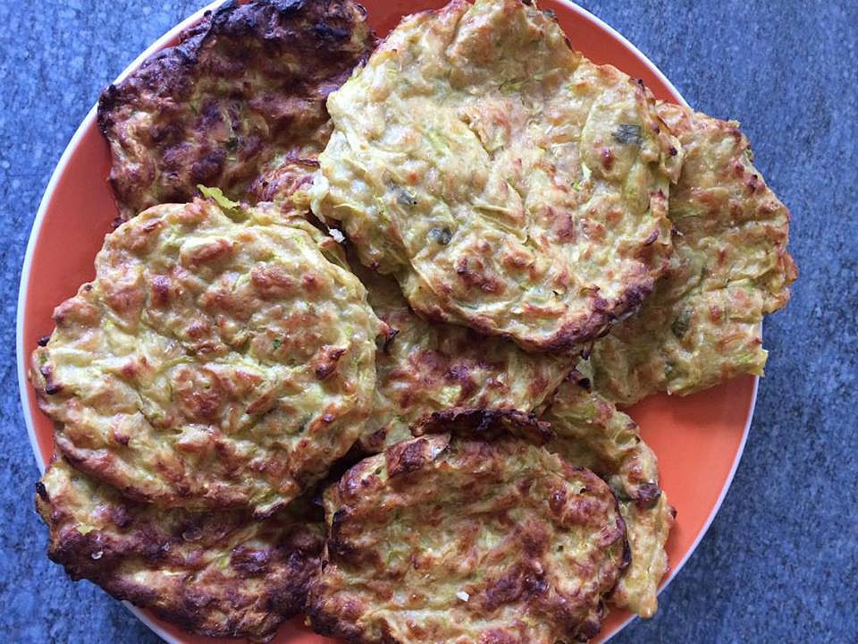 Cuketové placky z trouby