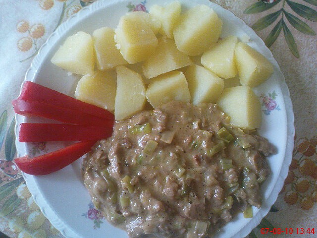 Ďobáčky na pórku s mozzarellou