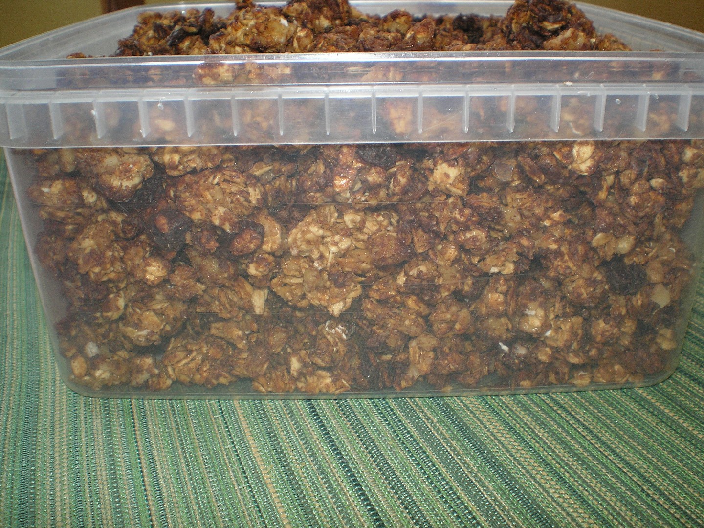 Domácí müsli s medem