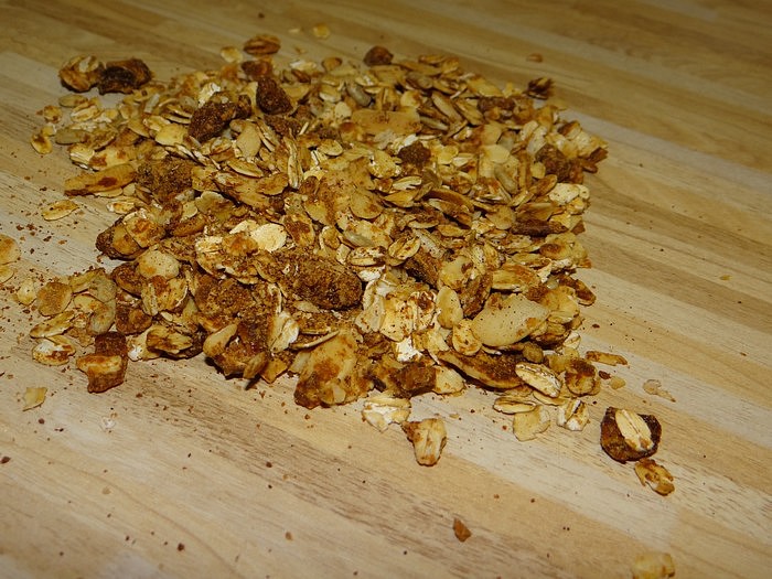 Domácí pečené müsli