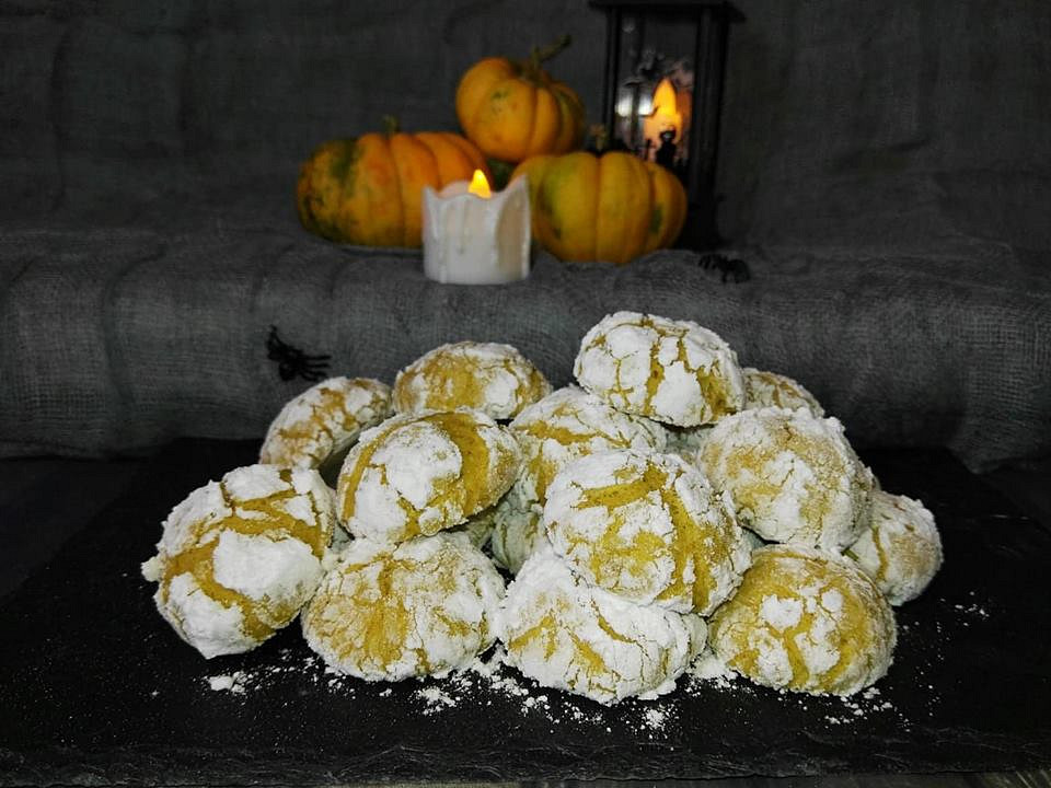 Dýňové sušenky/Pumpkin crinkle cookies_5ff6e86cb7565.jpeg