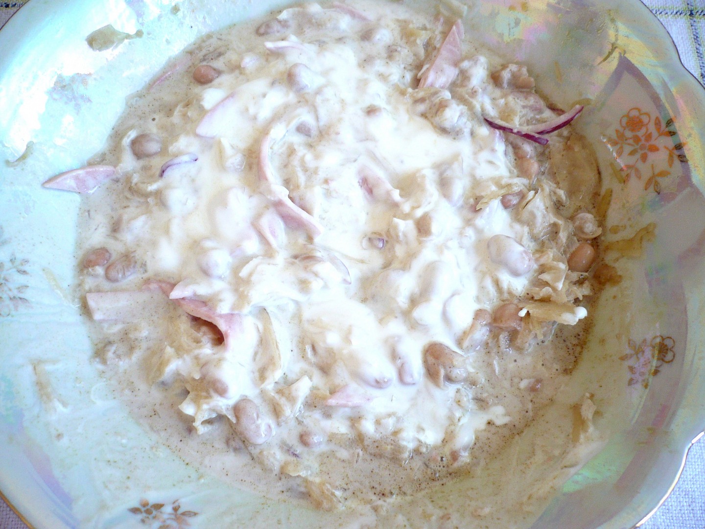 Fazolový salát od mamči