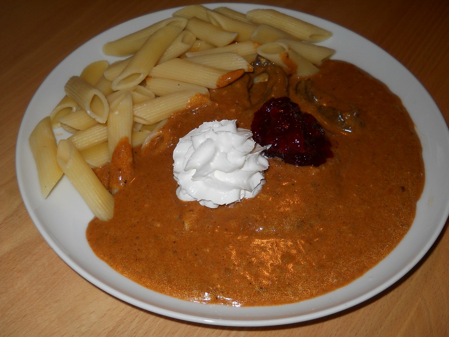 Hovězí srdce na divoko