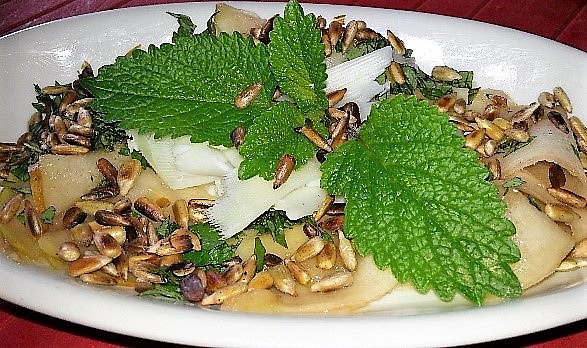 Hruškové carpaccio