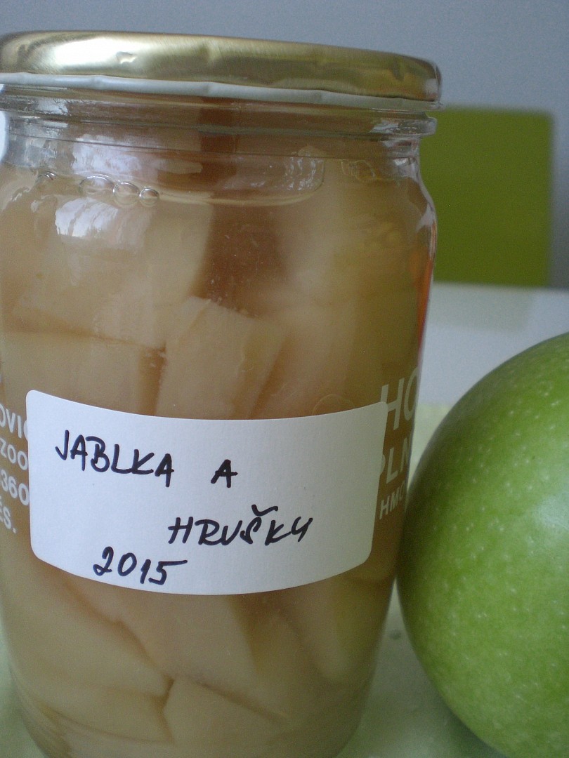 Jablečno – hruškový kompot