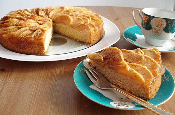 Jablečný koláč s pyré