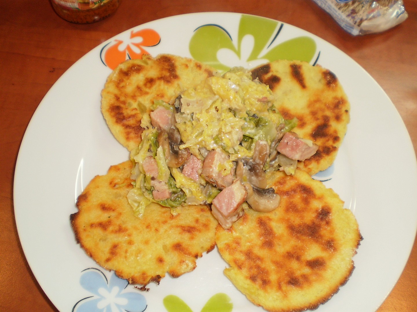 Kapustove ragu s bramborovymi plackami