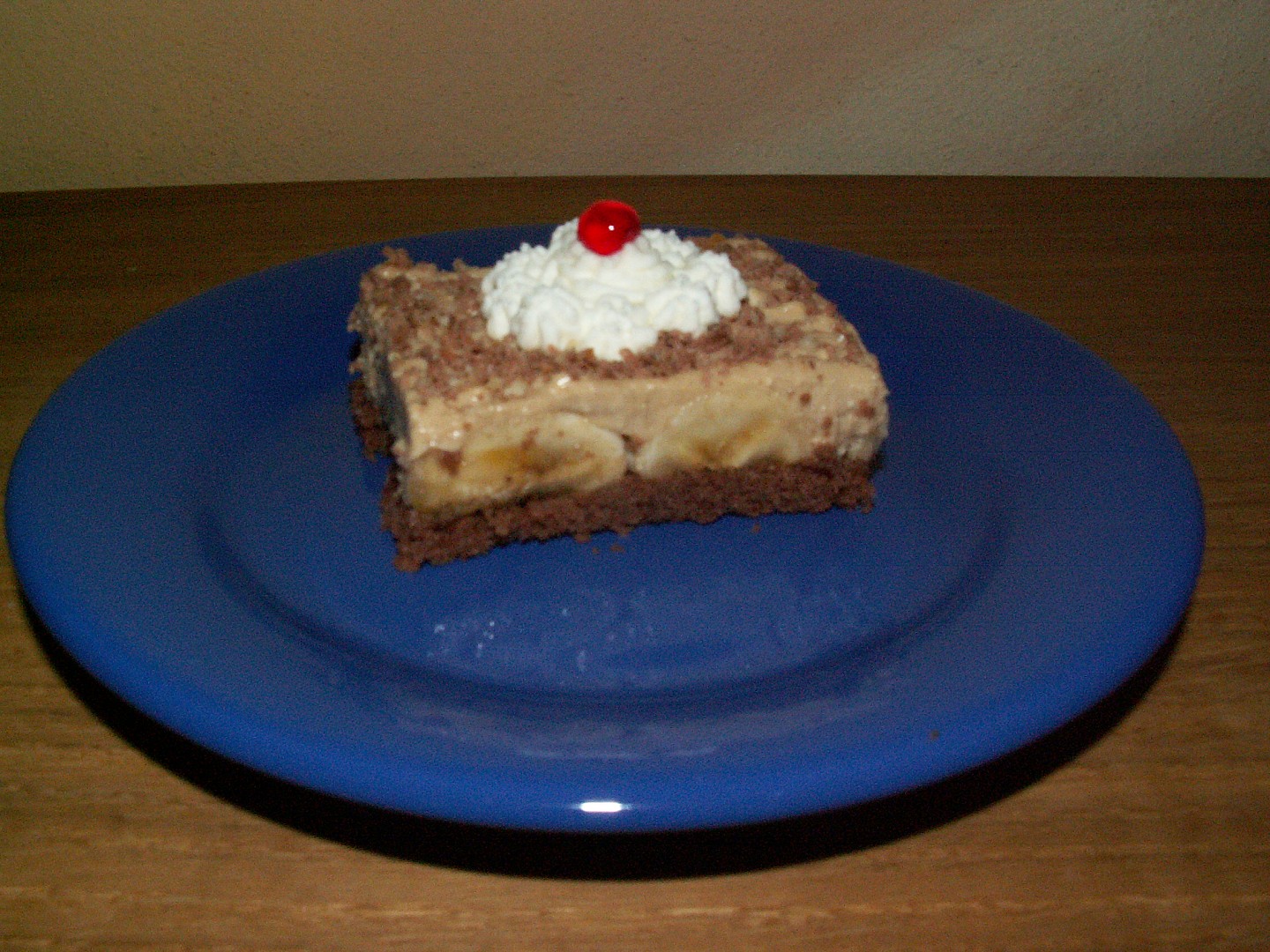 Kávové řezy s banány