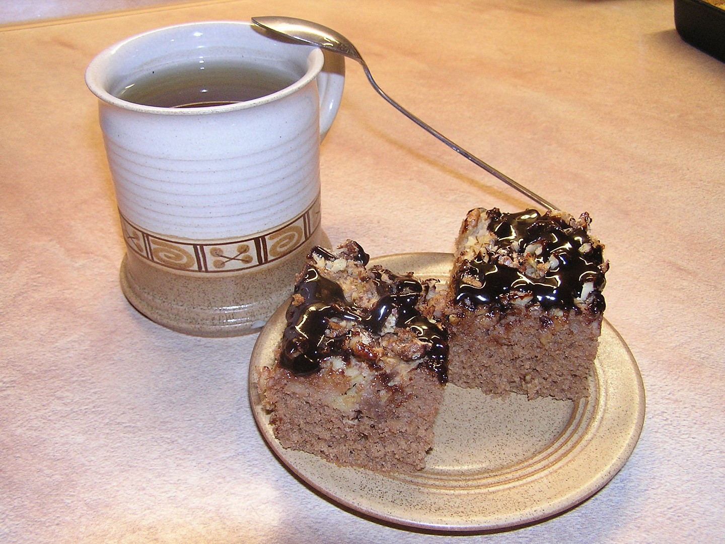 Klárčina jablkovoořechová buchta