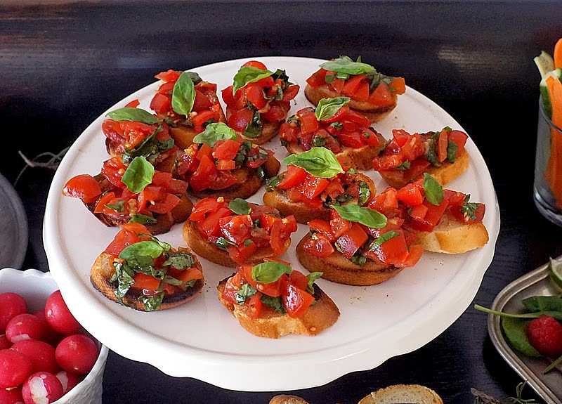 Klasická bruschetta