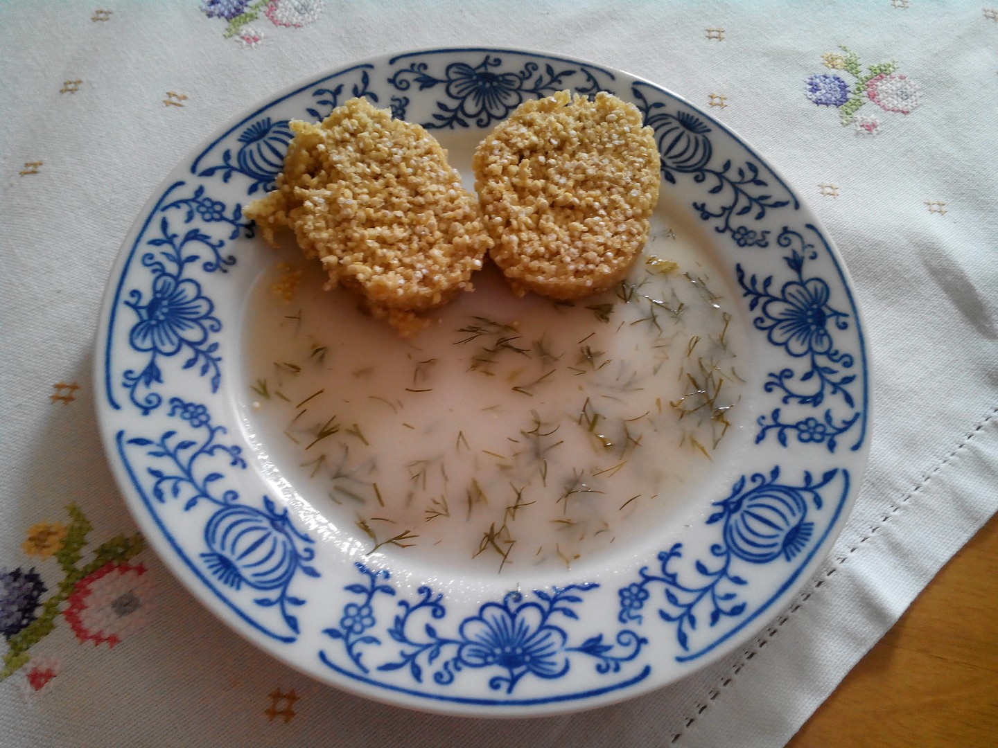 Koprová bezlepková omáčka