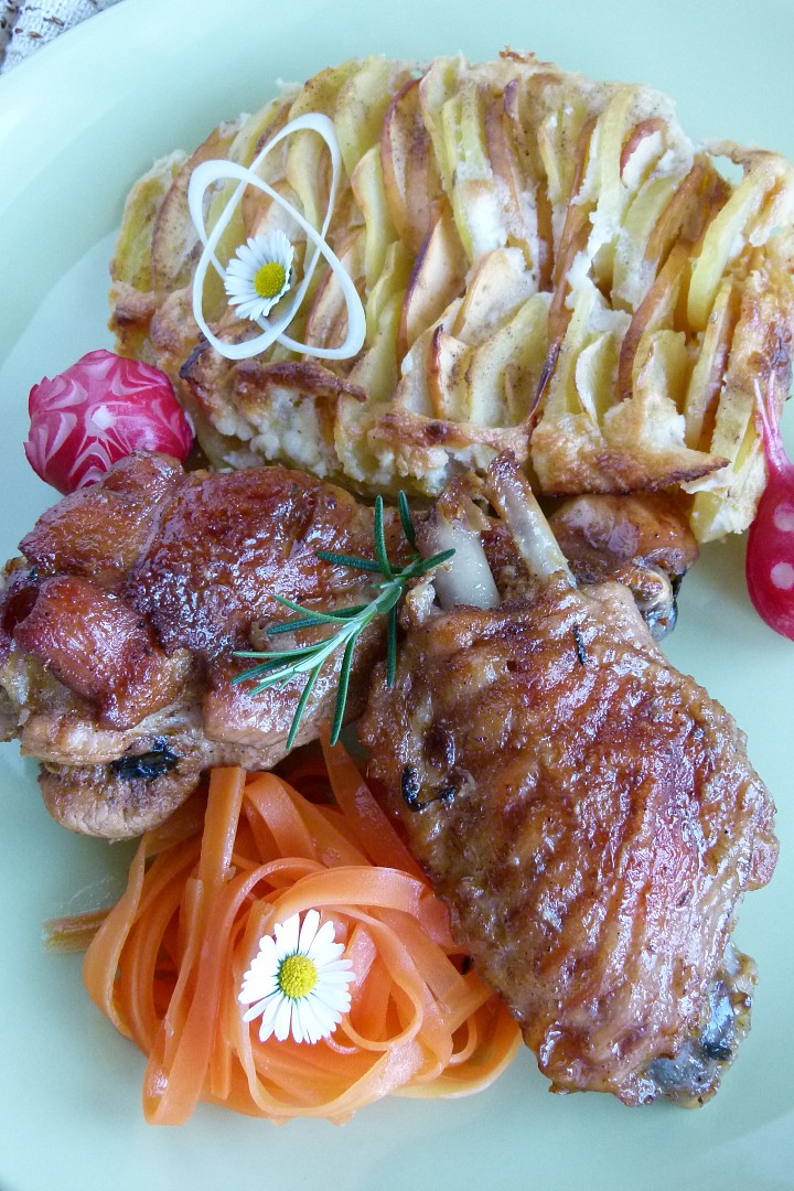 Krůtí křídlo na bylinkách