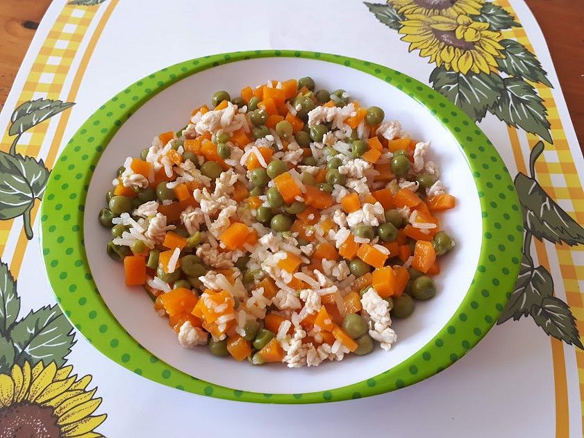 Krůtí rizoto s mrkví a hráškem – pro nejmenší_5ff6f0548a4b4.jpeg