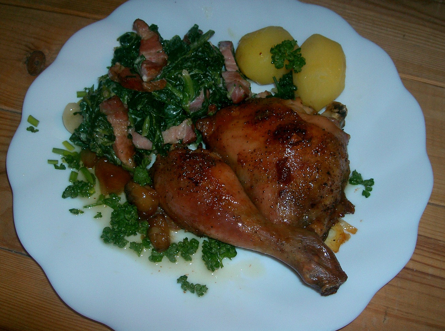 Kuře na česneku a smetanový špenát_5ffded95e88e4.jpeg