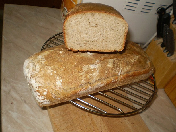 Kváskový chléb s bramborákem od cathleen