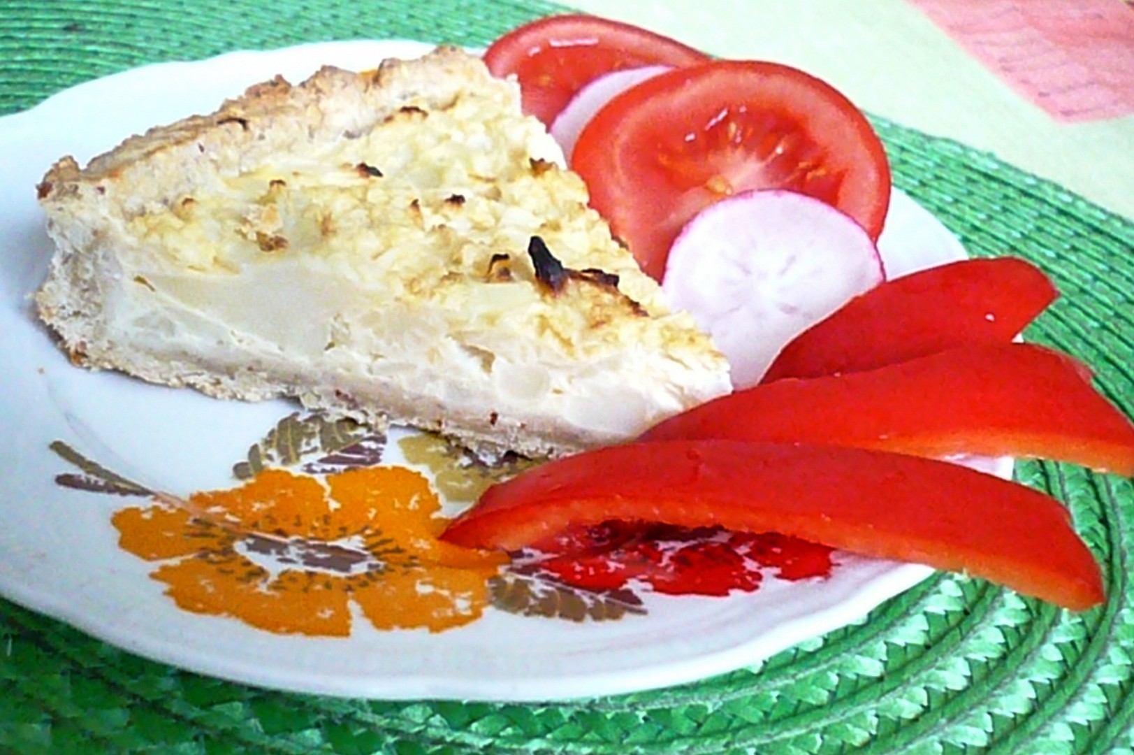 Květákový koláč