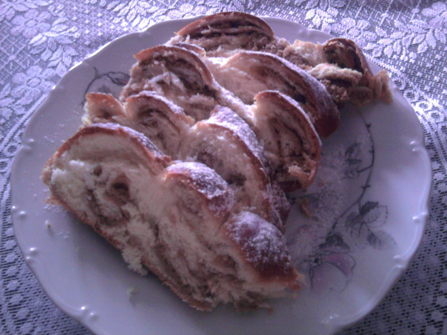 Kynutý ořechový věnec