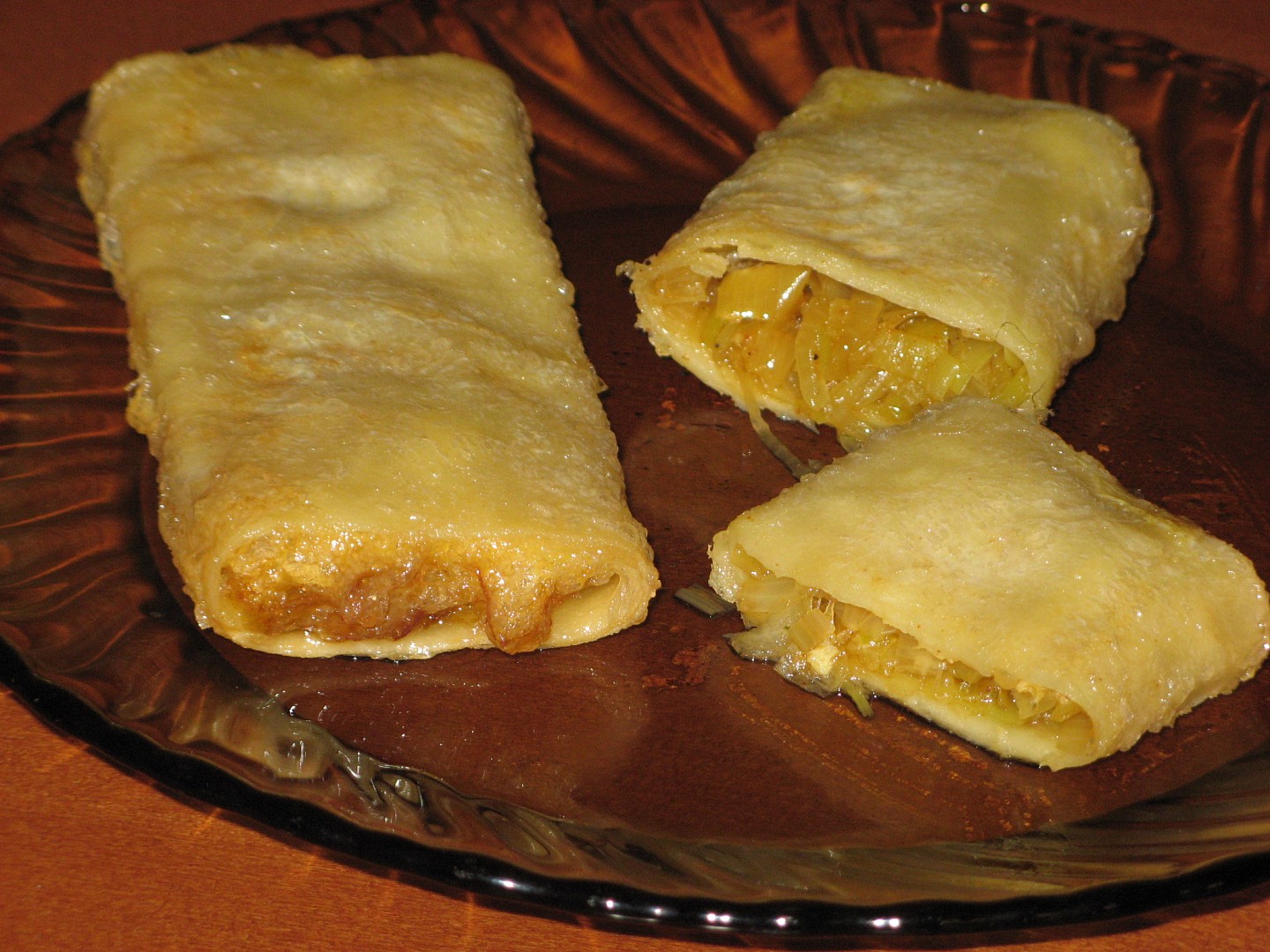 Lasagne rolky s pórkem