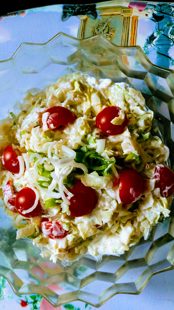 Ledový salát s jogurtem