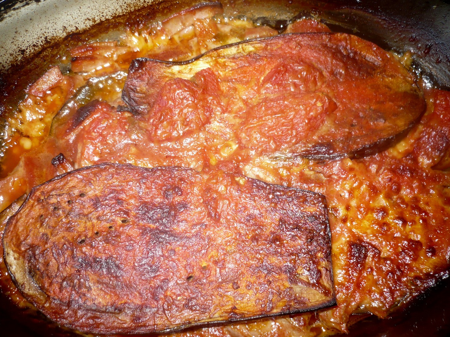 Lilková pochoutka (parmiggiana)