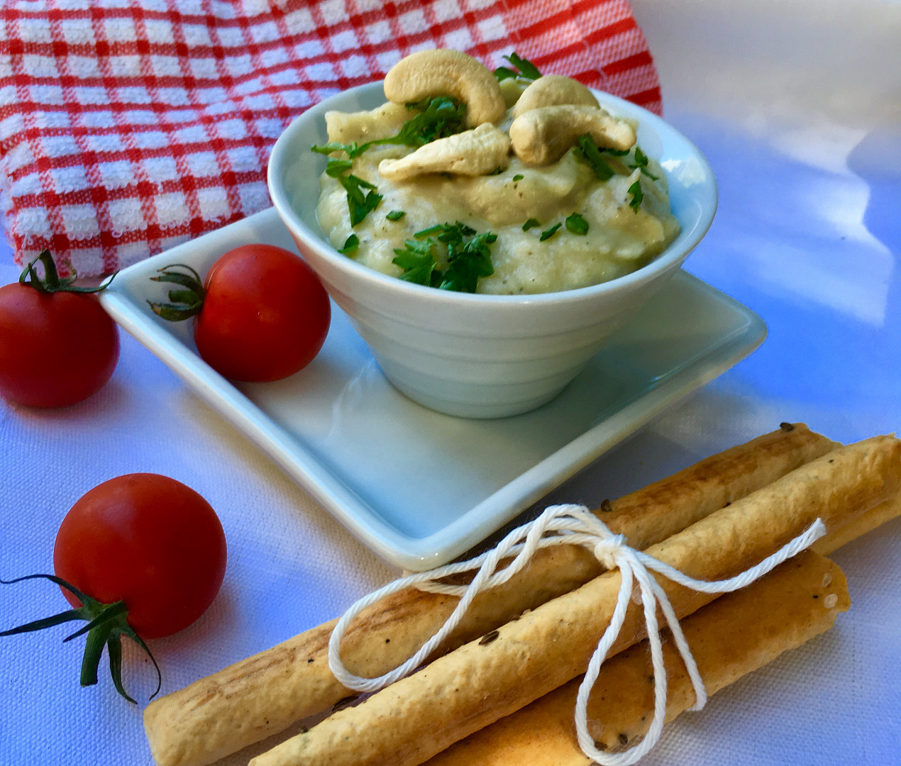 Lilkový dip s kešu