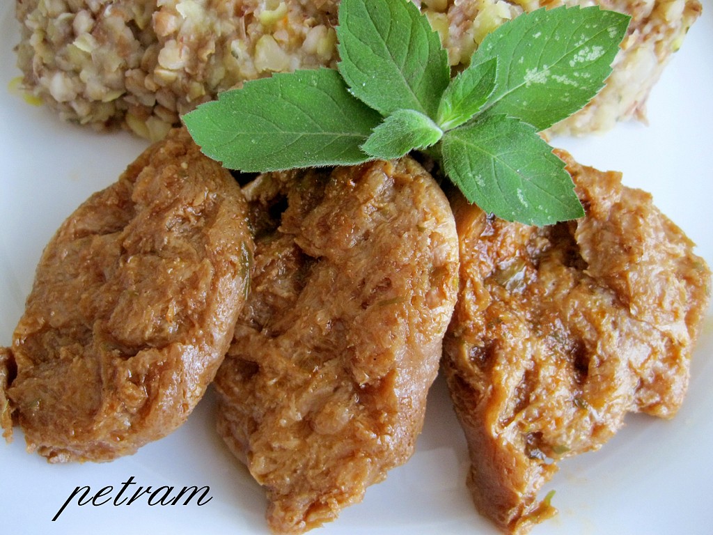 Marinované sojové plátky