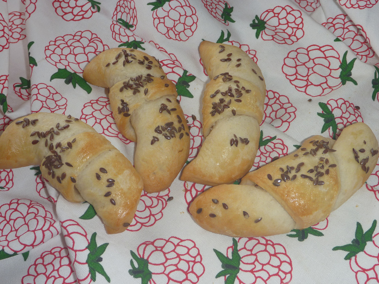 Mé sádlové rohlíky