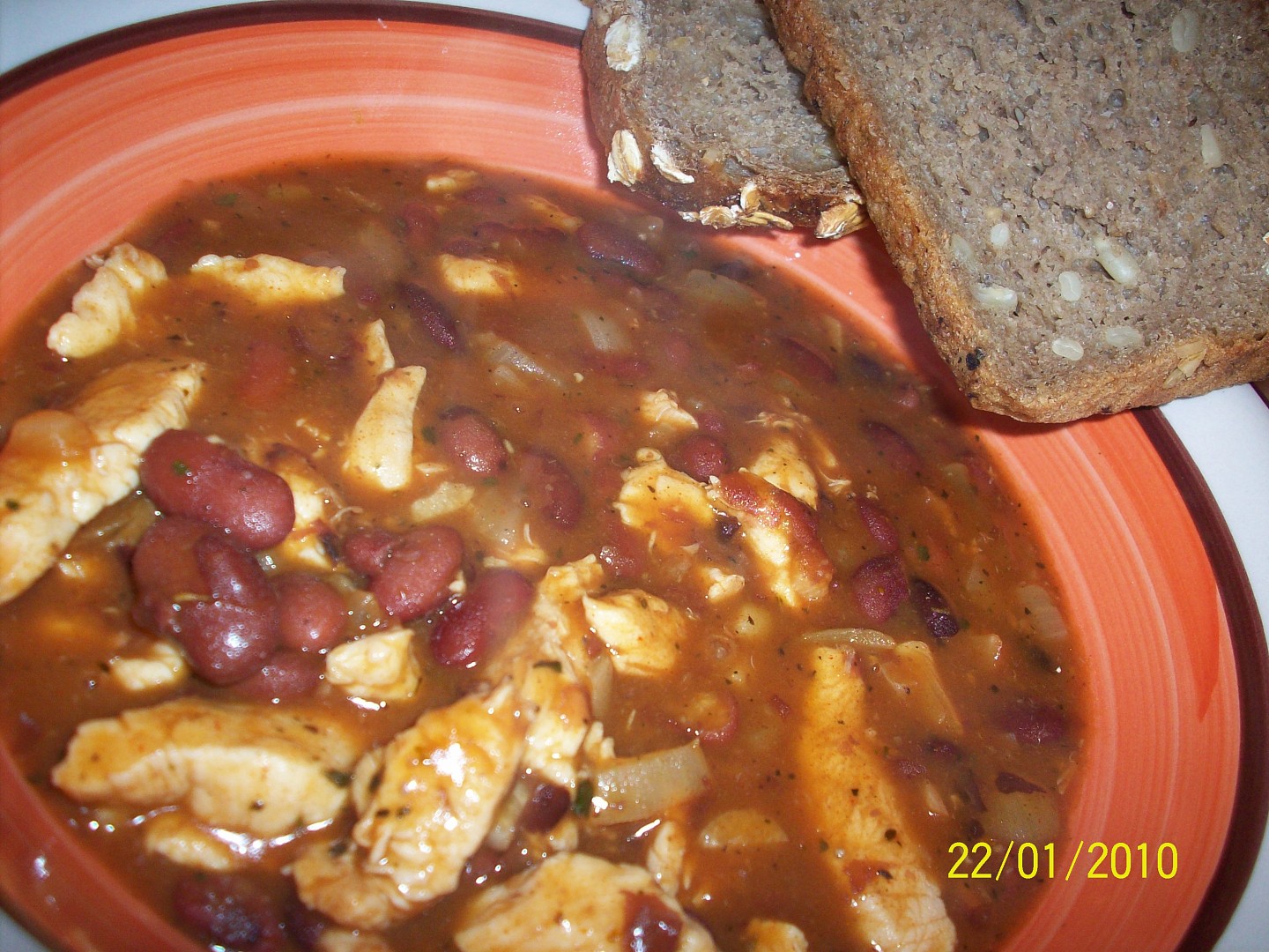 Mexický kuřecí guláš