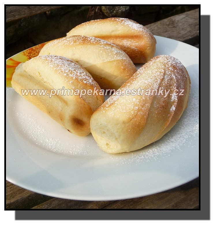 Mléčné francouzské houstičky