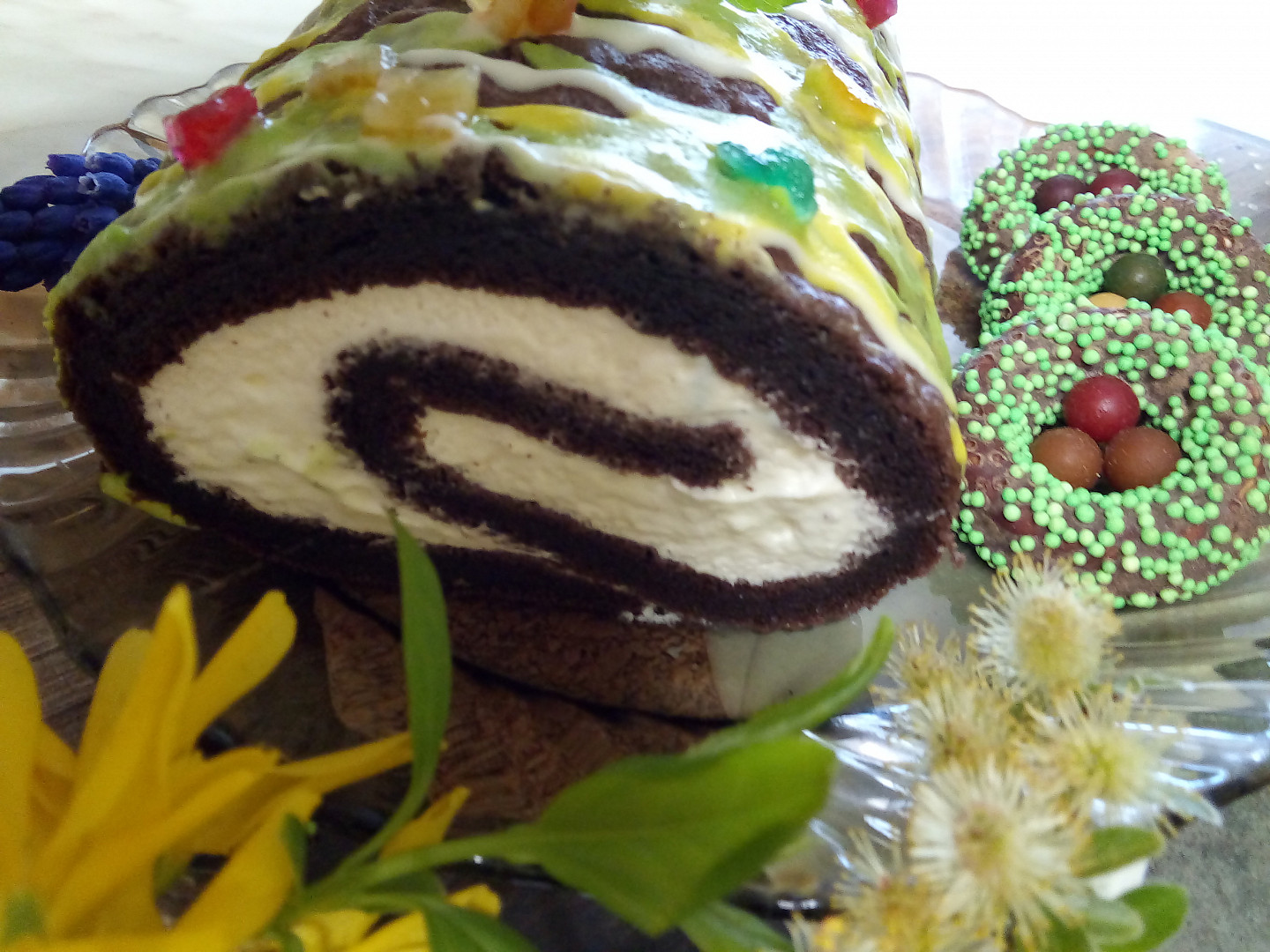 Moje kakaová roláda ve velikonočním kabátku_5ff6c25cb992f.jpeg