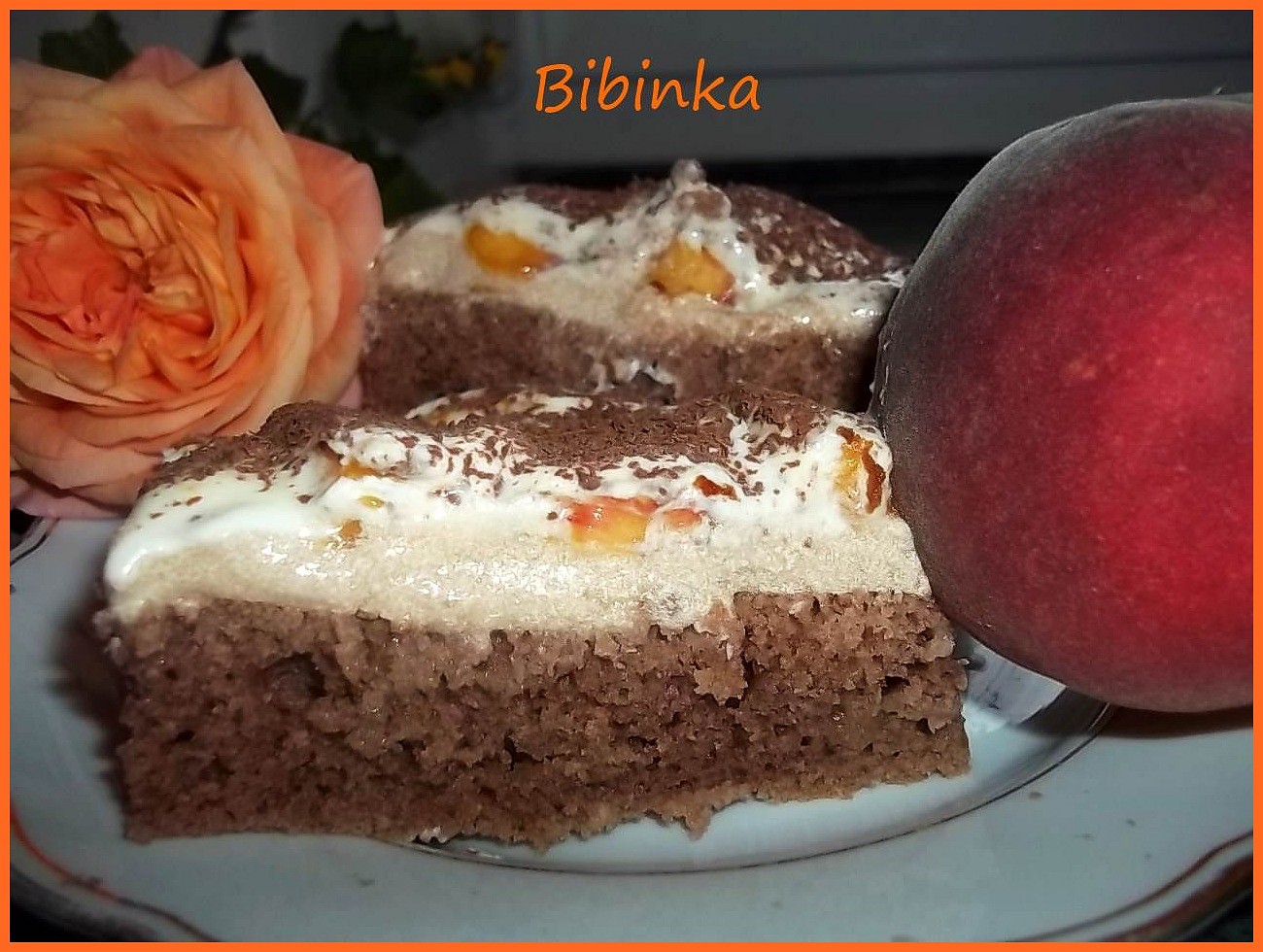 Moučníček plný ovoce