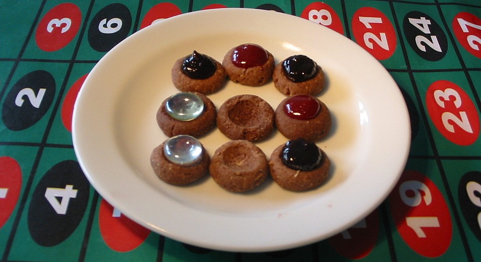 Ořechové sádláky s marmeládou