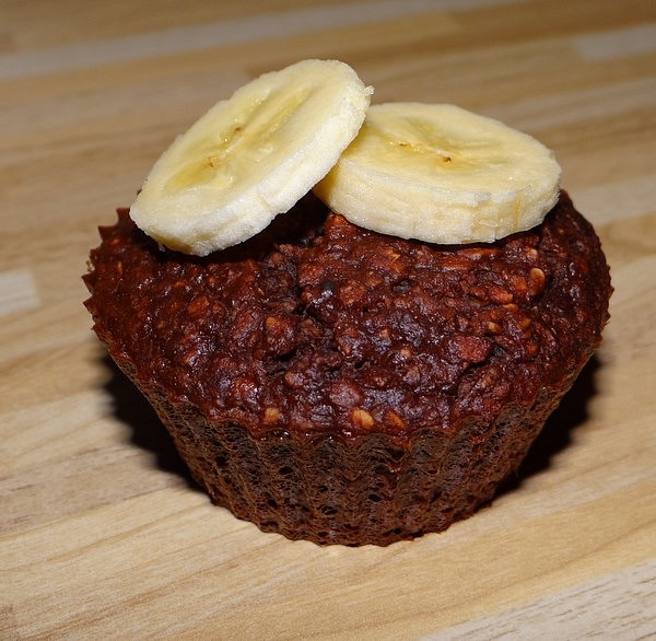 Ovesné muffiny s banánem