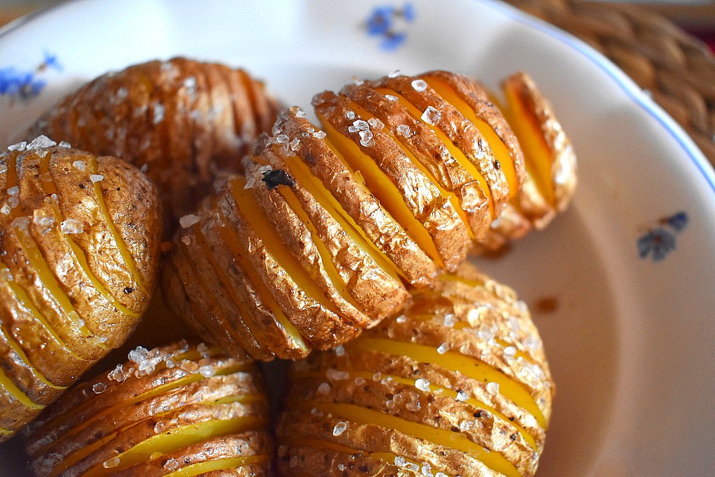 Pečené brambory Hasselback